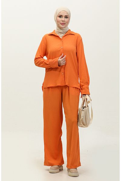 sefamerve Orangefarbenes Doppelset – Modell 2139-01