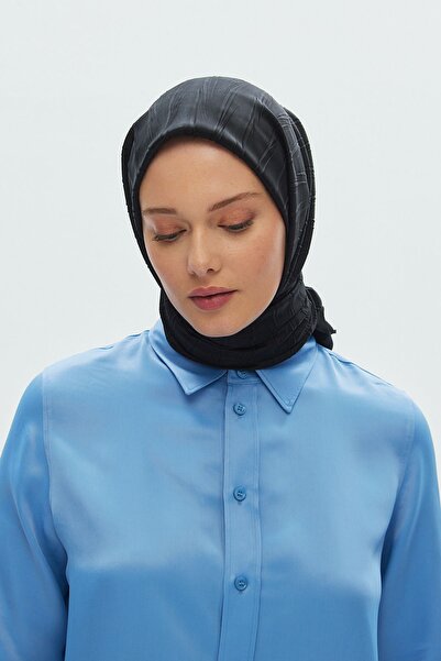 Mira İpek Σειρά Pleated Rayon Scarf Series