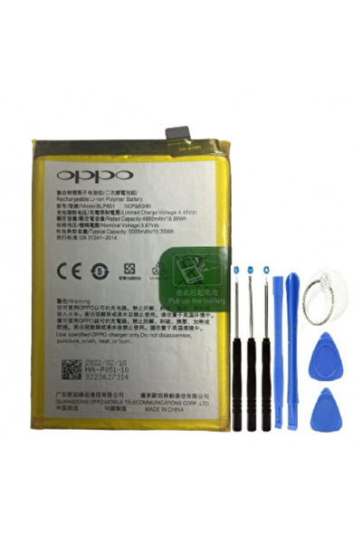 AXYA Oppo A74 Pil Batarya BLP851 5000 mAh+Tamir Seti