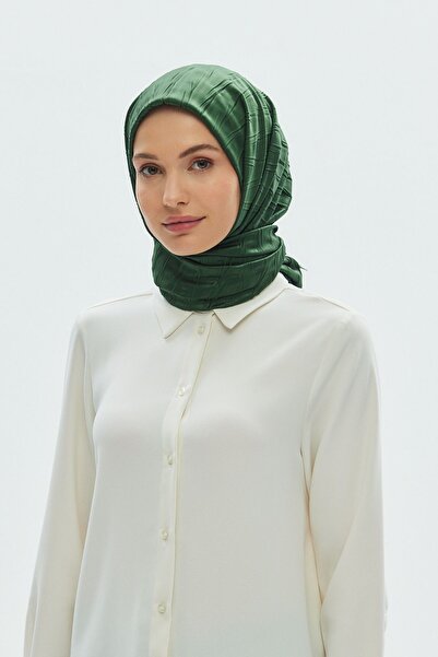 Mira İpek Σειρά Pleated Rayon Scarf Series