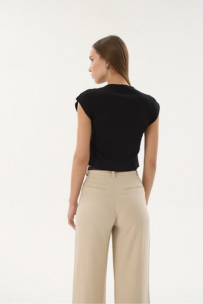 Sevim 16153 Tricou cu mânecă joasă pentru femei