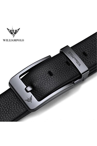 WİLLİAMPOLO WİLLİAMPOLO İtalyan Premium Hakiki Deri Erkek 115 cm Kemer