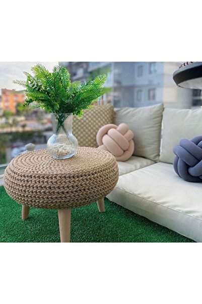 Hayal Home Dekoratif Puf Sehpa(ebat42x12)