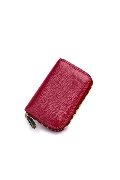 Foxer Retro Women's Leather Card Holder Wallet in Special Gift Box