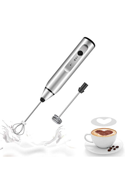 Choice Electric Milk Frothers Handheld Wireless Blender USB Mini Coffee Maker Whisk Mixer Cappuccino Cre...