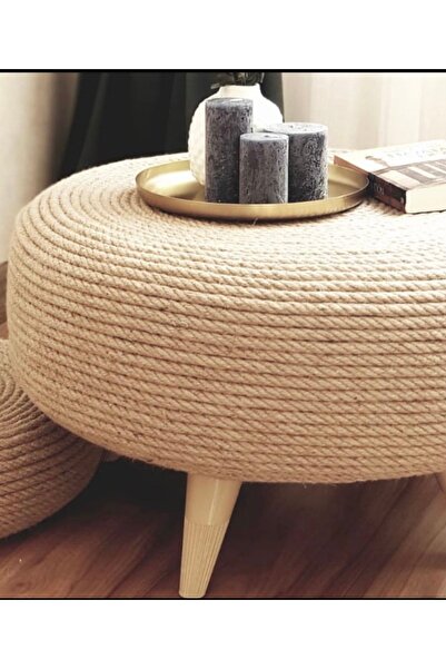 Hayal Home Hasır Puf (EBAT:55X60)(18X20)