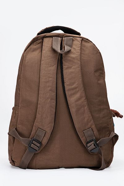 NEMO BAGS School Bag Mink Large Size Unisex Waterproof Fabric Travel Bag with Laptop Compartment 45x30x15cm