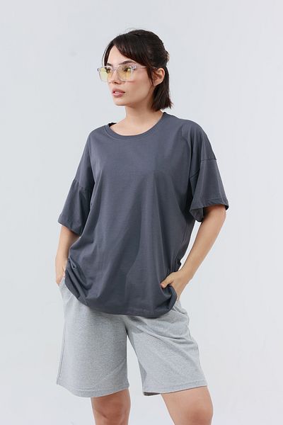 TKT Γυναικείο Oversize Άνετο T-shirt - Kalıpı
