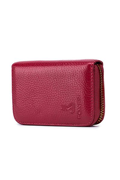 Foxer Retro Women's Leather Card Holder Wallet in Special Gift Box