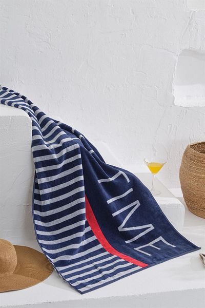 Homelover 100% bumbac prosop de mare model de plajă - 75x150
