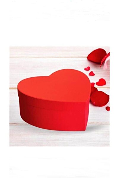 Acar Süs Kırmızı Kalpli Hediyelik Kutu