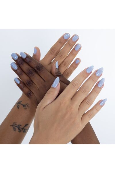 Minevital Vivid Eyes - Nefes Alan Oje, Breathable, Water Permeable (F6345, O2 MATRİX) Açık Mavi, Bebek Mavisi