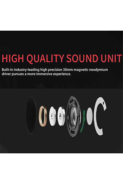 Choice سماعات رأس USB بلوتوث للحد من الضوضاء المادية سماعات صوت ستيريو للهاتف PC Ga...