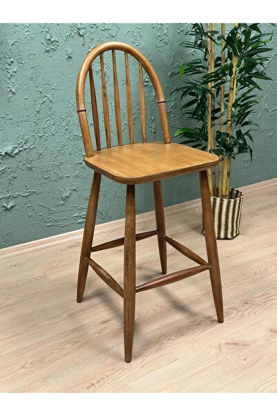 Genel Markalar Amerikan Ahşap Bar Sandalyesi