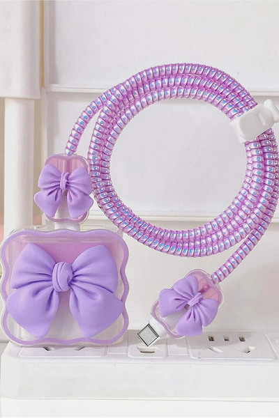 WANNA PROTECT Iphone 18-20w Uyumlu Şarj Kablosu Başlığı Adaptörü Koruma Kablo...