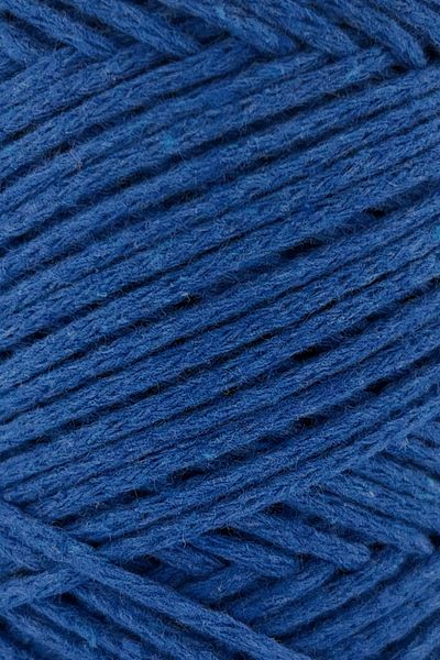 SENSY Premium Saks Blue Cotton Thread - 2mm Thread Supla Lanyard Chain Macrame Bag