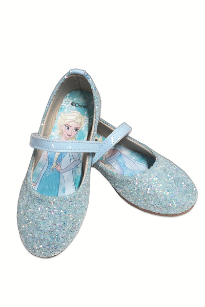 welissa Pantofi de balerină pentru copii Frozen Ice Blue