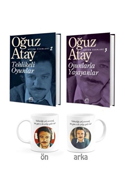 İletişim Yayınları Oğuz Atay Tehlikeli Oyunlar - Oyunlarla Yaşayanlar Oğuz Atay Söz Yazılı Kupa Bardak Hediye