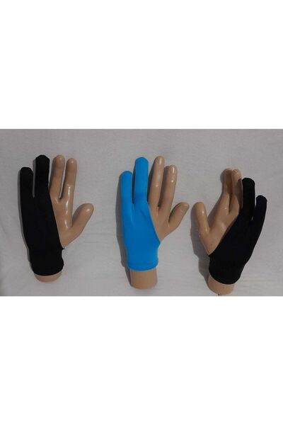 Toprak eldiven Grafik Tablet Çizim Eldiveni 3 Adet Fiyatıdır -2 Adet Siyah 1 Adet Turkuaz