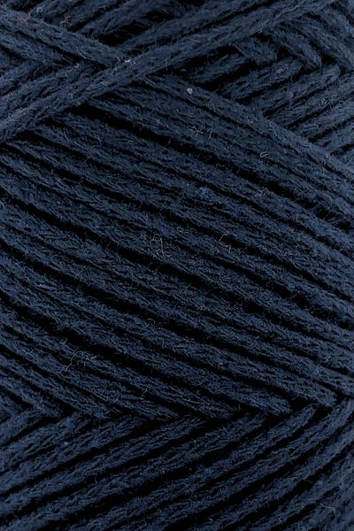 SENSY Navy Blue 2mm Cotton Chain Macrame Bag - Supla Lanyard