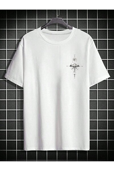 MOONBULL Ανδρικό μπλουζάκι με στάμπα στην πλάτη