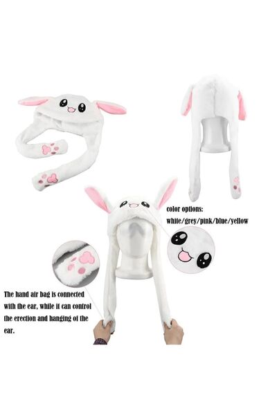 Knock Knock Knockknock Led Işıklı Kulaklı Tavşan Şapka