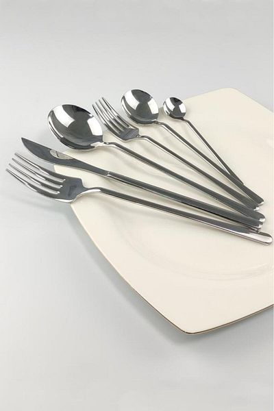 Digithome Roy King 36 Piece Polished Steel Spoon Knife Set - Ytk 004 C320.113