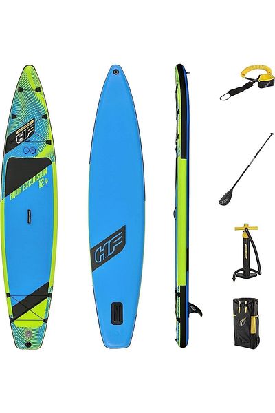 BESTWAY 65373 Aqua Excursion Surfboard Ready Set Stand up Paddle