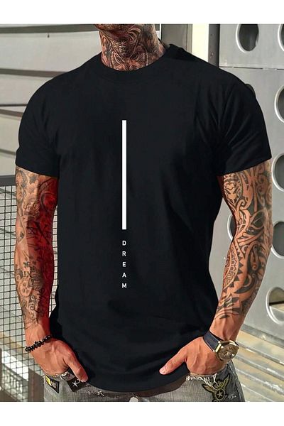 MOONBULL Pánské oversize tričko Vertical Dream Printed