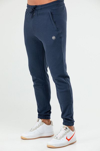speedlife Men's Sweatpants - Indigo Regular, 100% Cotton, Rubber Leg XD0278