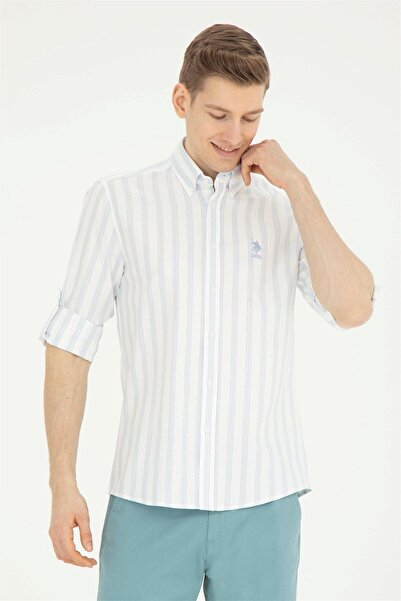 U.S. Polo Assn. BAZA. Polo Assn. Cămașă cu mânecă lungă pentru bărbați