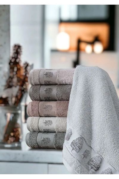 Pupilla Freya 6-Piece Hand-Face Towel 50x90 cm