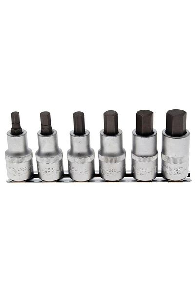 BGS Socket Set Allen (ALYAN) 1/2 6 Pieces 6-14 Mm