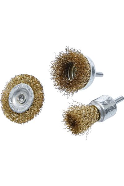 BGS Wire Brush Surface Cleaning Set 3 Pieces