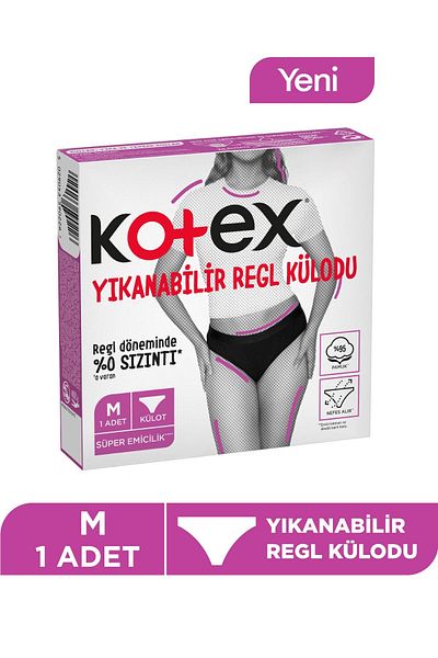 Kotex Size m Washable Menstrual Panties
