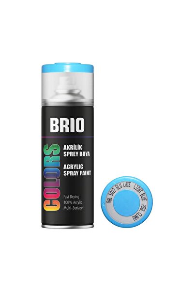 BRIO Sprey Boya Akrilik Açık Mavi B5012 400 ml