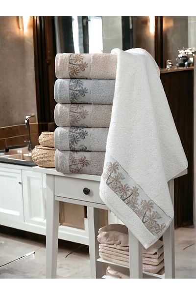 Pupilla Fresh 6-Piece Hand-Face Towel 50x90 cm