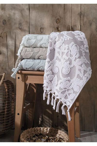 Pupilla Hilda 4-Piece Hand-Face Towel 50x90 cm