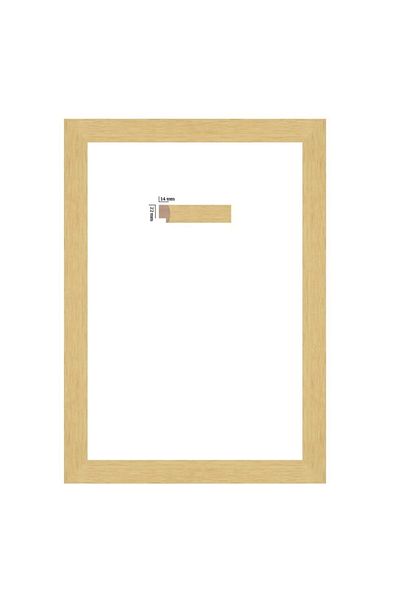 Selçuklu Sanat Κορνίζα 25x35 εκ. 1η Βαθμός 22mm (χρώμα: φυσικό)