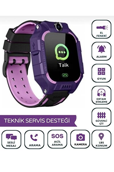 StarWomen Kameralı Çocuk Takip Saati Ortam Dinleme Sim Kartlı Konum Takip Öze...