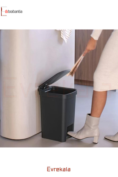 Brabantia 25 Lt Trash Can Large Trash Can -Evrekala Shop- New Environmental Outdoor