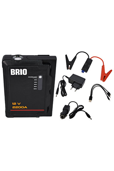 BRIO Akü Takviye Cihazı 12v 2200a Mini X12