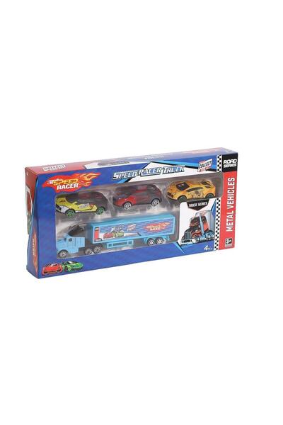 NW NessiWorld Toy-40 Truck Set 3-Piece Metal Car -Toysan