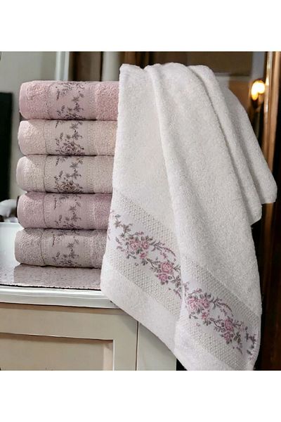 Pupilla Renaissance 6-Piece Hand-Face Towel 50x90 cm