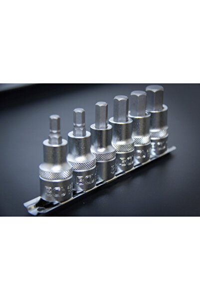 BGS Socket Set Allen (ALYAN) 1/2 6 Pieces 6-14 Mm