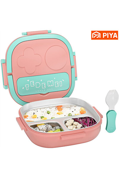 Choice 500ML Stainless Steel Bento Box Insulated Lunch Box For Kids Toddler G...