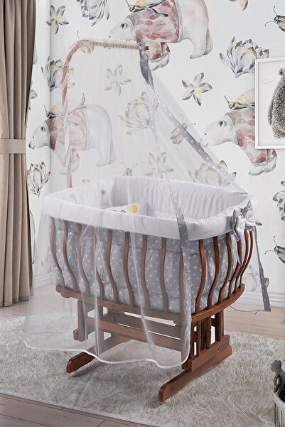 Bebeşik Ceviz Damla Sepet Beşik