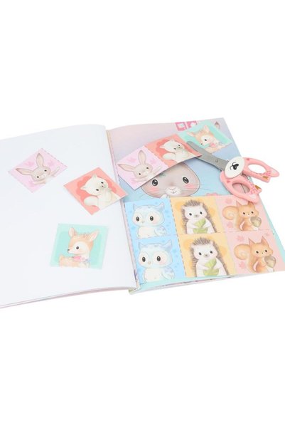 Top Model by Depesche Princess Mimi Cutting & Coloring Book