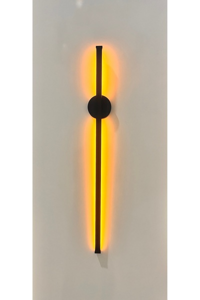 gaziantepavize Zümrüt Kılıç 70cm Siyah Kasa Günışığı Ledli Pilli Aplik - Pil ...