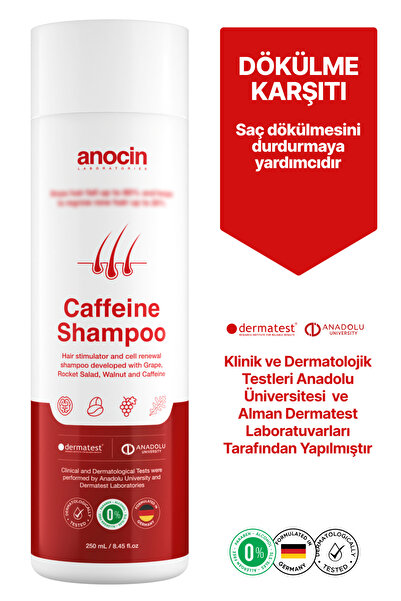 anocin Bitkisel, Parfümsüz, Tuzsuz Sülfatsız Şampuan Saç Dökülmesine Karşı Etkili (anti Hairloss)